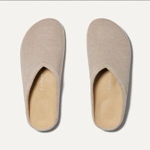 Rothy's Beige Knit Slip-On Mules